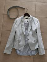 s.Oliver Premium Kombi Shirt Blazer Gürtel 40 L hellblau Bayern - Wilhelmsdorf Vorschau