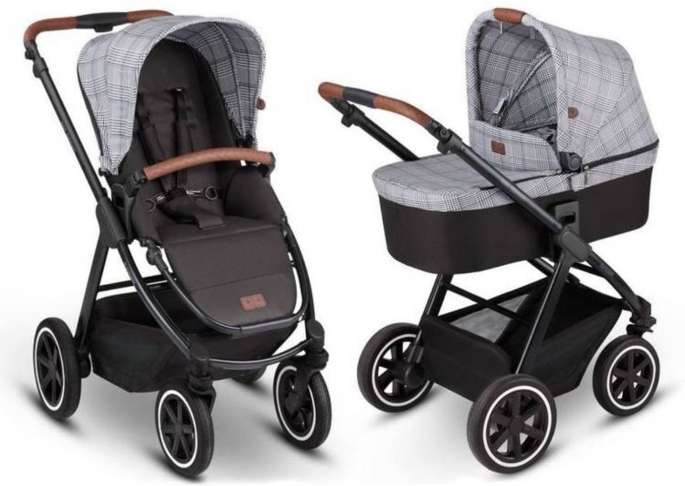 ABC Design Samba 2-in-1 Kinderwagen Fashion Edition - Smaragd in Zolling