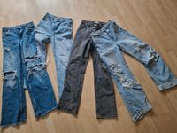 3 blaue Jeans von Zara und 1 grau-schwarze Jeans h&m Bayern - Regensburg Vorschau