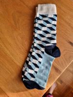 Happy Socks Socken Neu Gr. 36 - 40 blau weiß Niedersachsen - Bad Bederkesa Vorschau