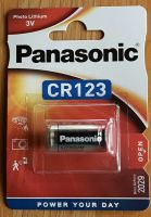 Panasonic Photo-batterie CR123A 3V Lithium - Best before 2029 Hessen - Schöffengrund Vorschau