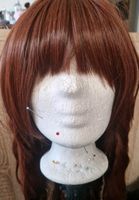 Rot/braune lockige cosplay lolita wig Niedersachsen - Bergen Vorschau