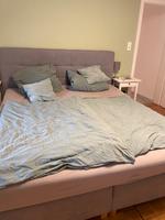 Boxspringbett 1,80m x 2m grau Baden-Württemberg - Freiburg im Breisgau Vorschau