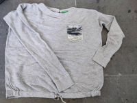 Mädchen Oberteil Crop Top benetton Pulli Shirt 140 grau Aubing-Lochhausen-Langwied - Aubing Vorschau