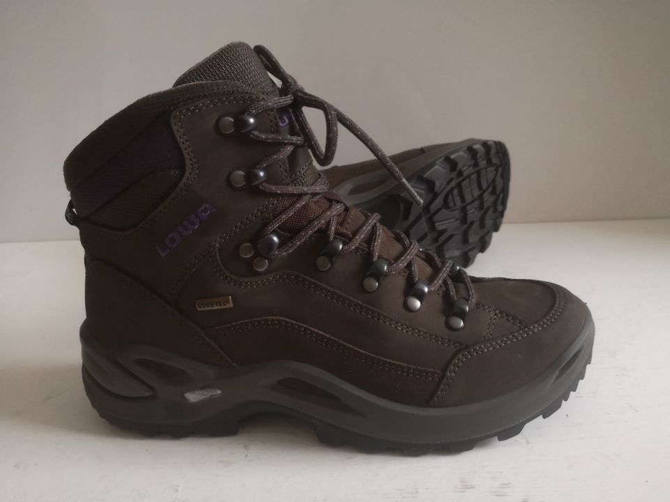 Damen Wander Schuhe Boots LOWA RENEGADE GTX Gr 41 braun Nubuk in Duisburg