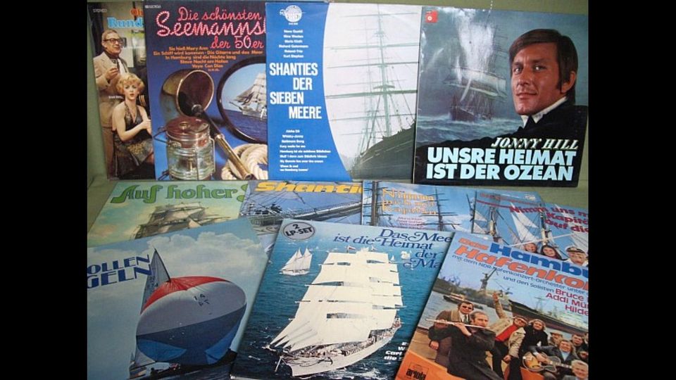 Seemannslieder, Ahoi, 13LP's - Schallplatten in Neuhaus am Inn