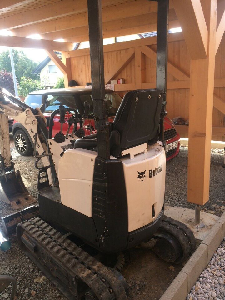 Minibagger zu vermieten verleihen 1,1-2,7t in Frohburg