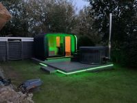 mit LED / LUX model sauna / Fasssauna / Gartensauna / Saunahaus Mitte - Wedding Vorschau