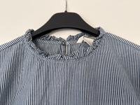 Bluse blau weiß gestreift Größe 38 sehr guter Zustand Bayern - Großheubach Vorschau