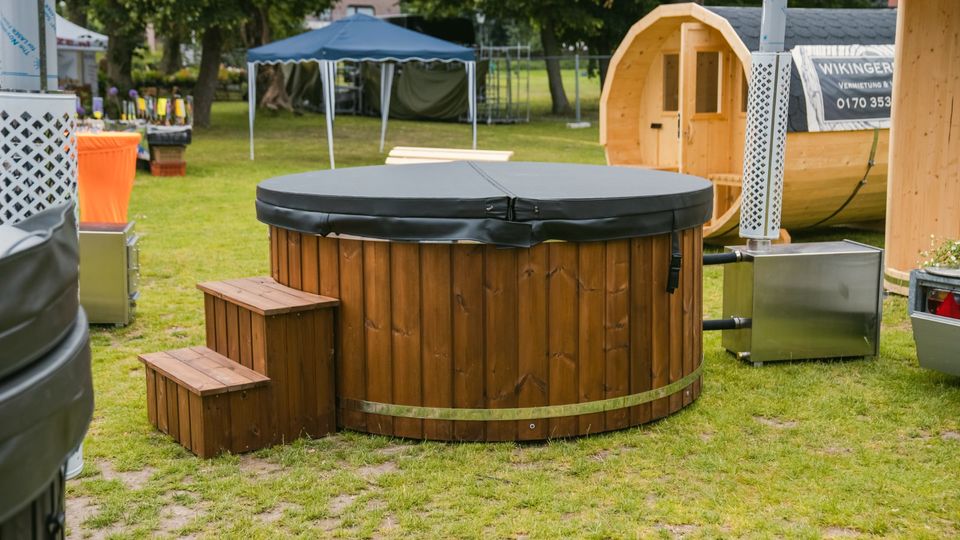 ⭐️❗️VOLLAUSSTATTUNG❗⭐️ Hot Tub Badefass Pool Whirlpool Jacuzzi in Lingen (Ems)