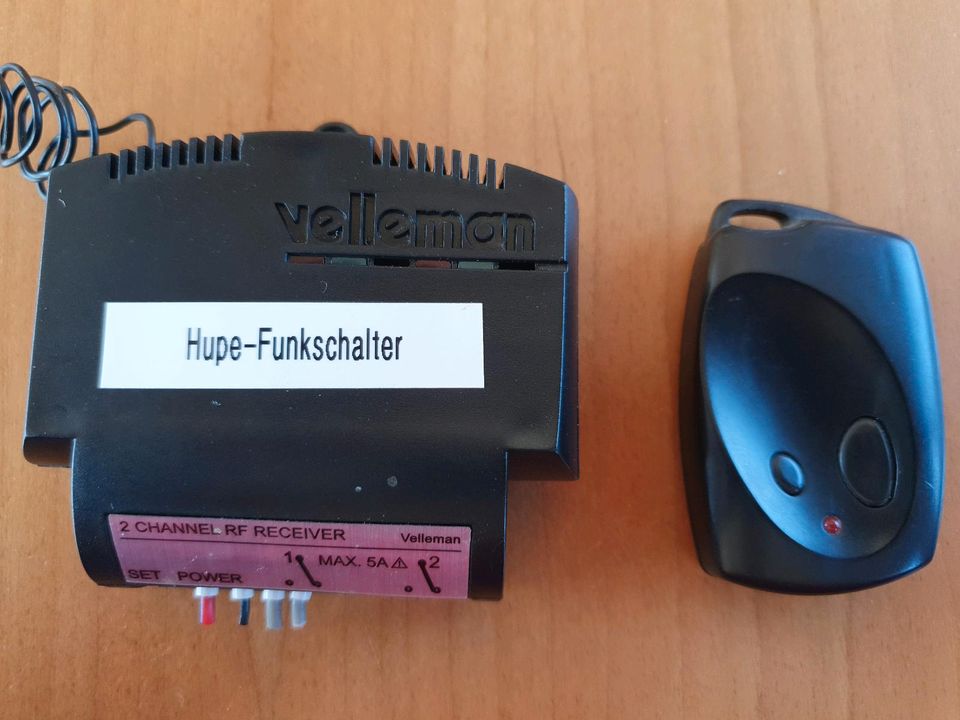 2-Kanal 433MHZ Wireless Funk Fernbedienung Schalter 12V in