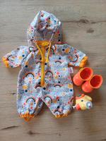 3-tlg. Set v. Baby Born • Regenanzug/Overall Outdoor/Gummistiefel Rheinland-Pfalz - Wissen Vorschau