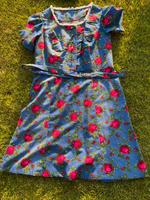 Trachtenkleid mit Rosen Bayern - Mengkofen Vorschau