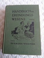 Handbuch des Erfindungswesens v. Hermann Wiedmer 1932 München - Au-Haidhausen Vorschau