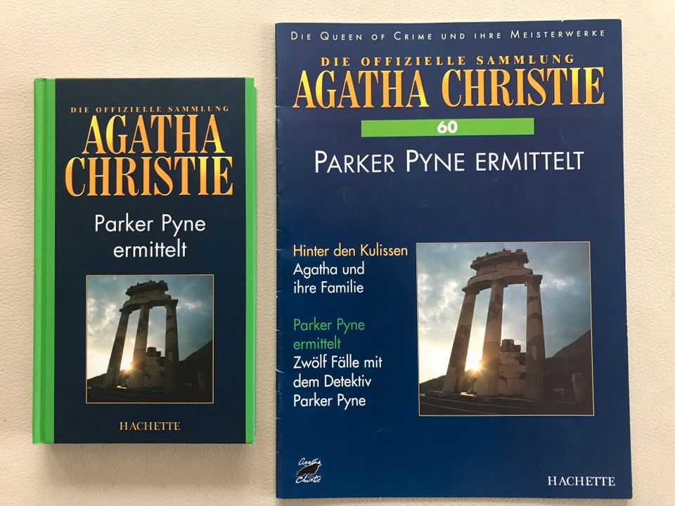 Agatha Christie, Parker Pyne ermittelt, (Hachette Reihe, Bd. 60) in Bibertal