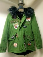 ZARA Parka Jacke Mantel Wintermantel woman Gr. S Patches Brandenburg - Eichwalde Vorschau