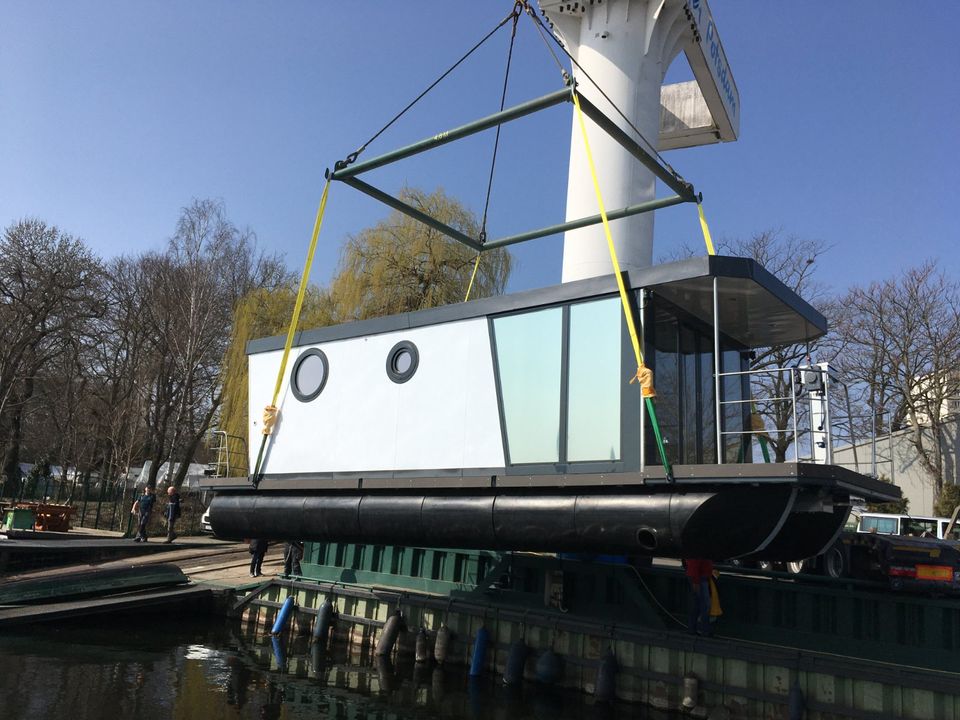 Hausboot SOFORT VERFÜGBAR Luxus Schwimmhaus SONDERPREIS in Hamburg