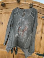 Tredy langarmshirt gr. 38 Braun grau  Zipflig Nordrhein-Westfalen - Niederzier Vorschau