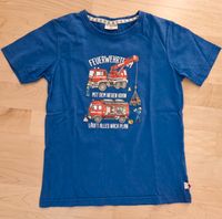 T-Shirt blau Feuerwehr Jungen 128/134 SALT & PEPPER Bayern - Eichenau Vorschau