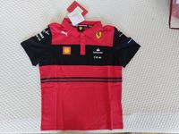 Kinder Original Scuderia Ferrari Polo-Shirt in Gr.:128, NEU! Niedersachsen - Vechelde Vorschau