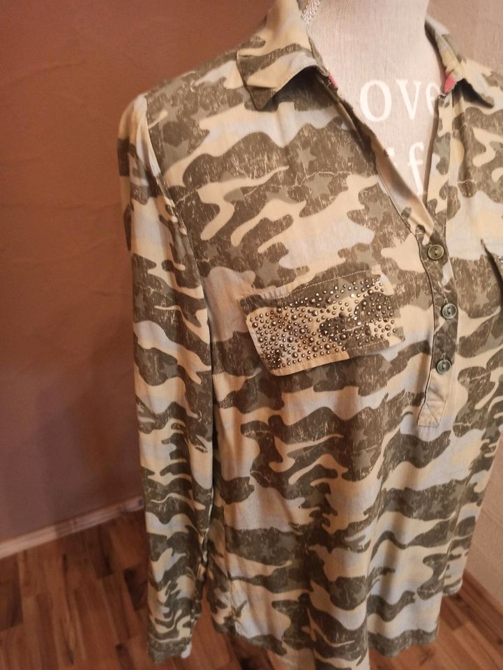 Langarmshirt TAKKO Camouflage ❤Gr. 38 Neuwertig in Saarlouis