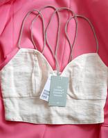 Neu H&M Crop Top mit Strass Trägern Viskose XS/34 Gröpelingen - Gröpelingen Vorschau