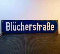 Blücherstraße Altes Straßennamensschild aus Stahl Emaille Nordrhein-Westfalen - Troisdorf Vorschau