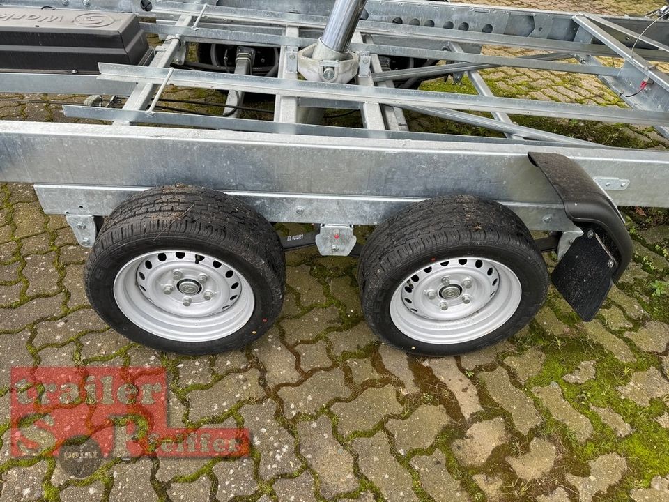 Tageszulassung Saris K3 406 204 3500 2 B E - 3500 kg Blattferdern - 3 Seitenkipper - mit Elektropumpe + Not + Staukiste + Stützen in Achim