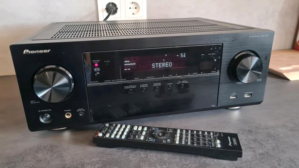 Pioneer VSX-924-K, Schwarz - 7.2 Netzwerk-Receiver, 2 Zonen in Waldems