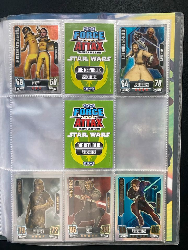 Star Wars Force Attax Series 2 in Langenwetzendorf