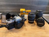 Olympus OM 10 mit Kit-Objektiv und Tamron 28-70 und 70-210 Niedersachsen - Wiesmoor Vorschau