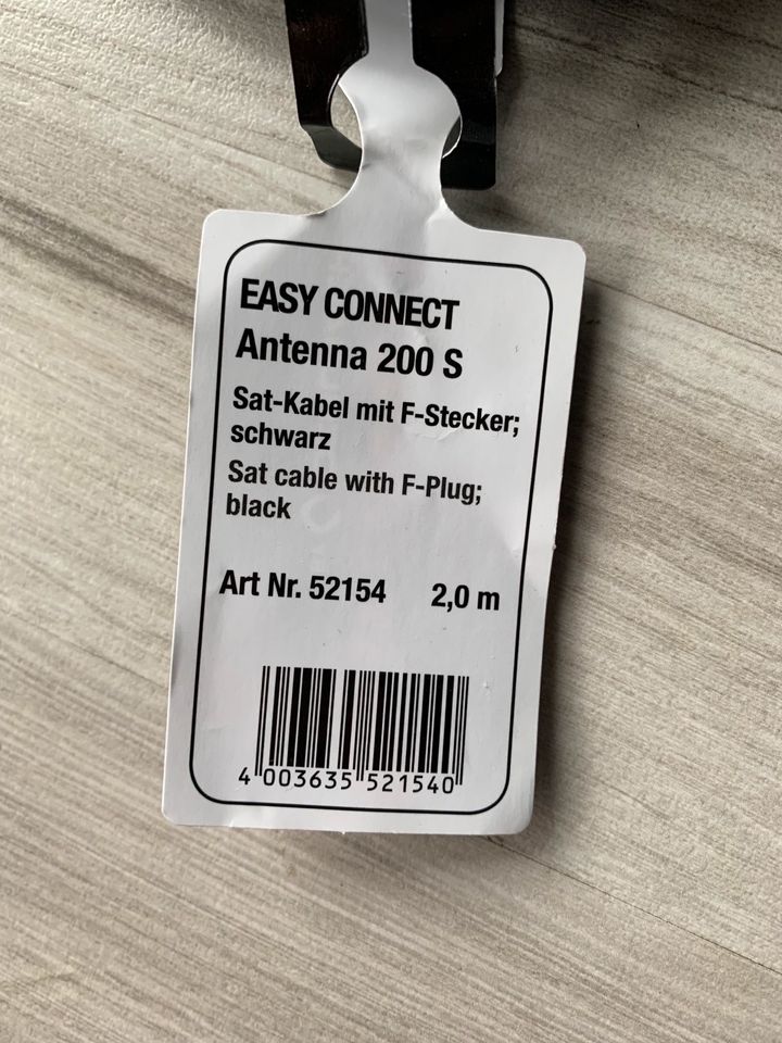 Oehlbach easy connect Antenna 200 S Sat-Kabel mit F Stecker NEU in Weiden (Oberpfalz)