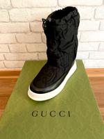 ❤️ Gucci GG Snow Boots Stiefel 43 Schwarz Nylon Neu Köln - Nippes Vorschau