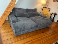 Big Sofa XXL Cord in grau Berlin - Treptow Vorschau
