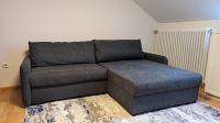 Sofa mit Schlaffunktion und Bettkasten dunkelgrau gebraucht Baden-Württemberg - Emmendingen Vorschau