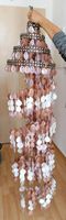 Philippinische Muschelplätchenlampe 150cm lang, 80er Jahre Hessen - Villmar Vorschau