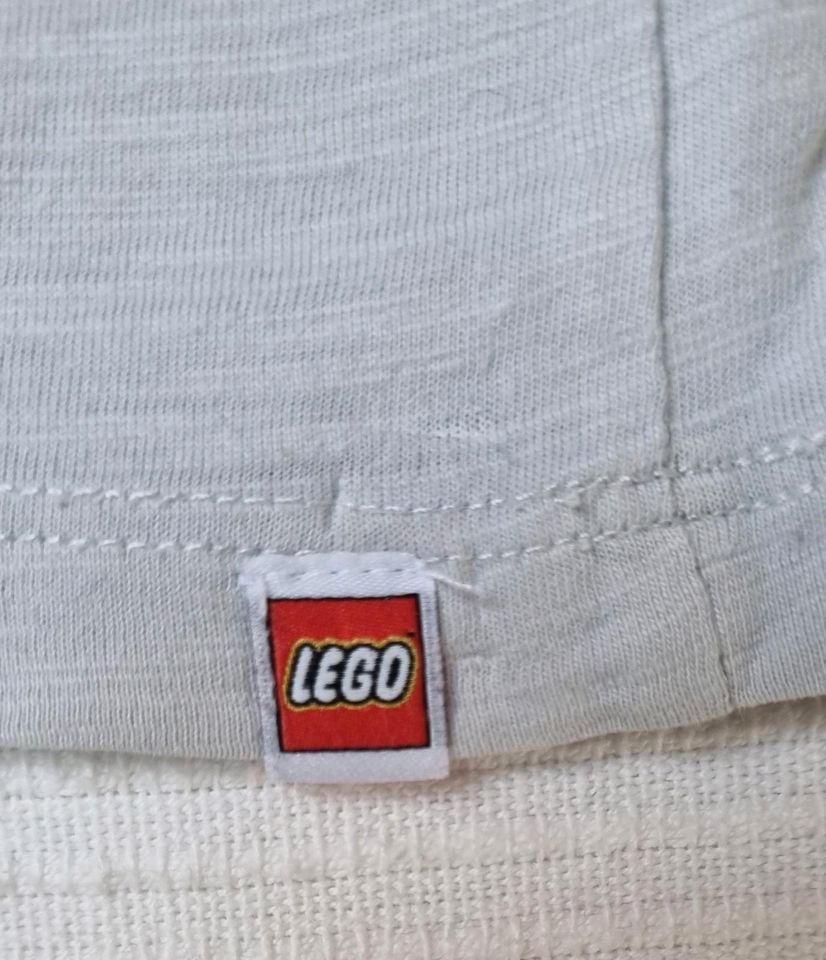 Lego Wear Ninjago Shirt Longsleeve Größe 116 weiß khaki in Gattendorf