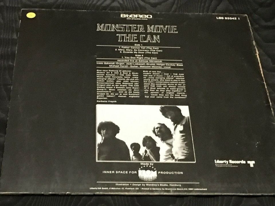 The Can ‎– Monster Movie, Vinyl, LP, Album, RP, Sammlung in Neuss