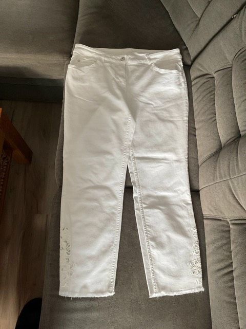 „Gerry Weber“ weiße Jeans Gr. 44 in Erkrath