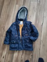 Kinderparka Winterjacke blau topolino 128 Sachsen-Anhalt - Zielitz Vorschau