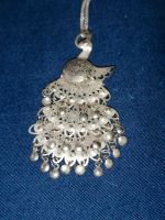 Anhänger Brosche Pfau 835 Silber ziseliert vintage Hessen - Hanau Vorschau