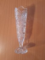Kleine Bleikristall Vase mit Fuß Dekor Schleuderstern Hamburg-Mitte - Hamburg Billstedt   Vorschau