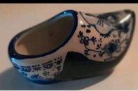Neu Porzellan Schuh weiß blau Blumen Windrad ca.8cm Holland Baden-Württemberg - Ravensburg Vorschau