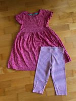 MiniBoden Kleid kurzarm Erdbeeren + Leggings Capri 122 Mädchen Kr. München - Unterföhring Vorschau