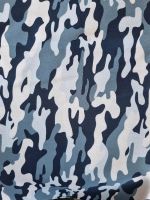 Stoff Baumwolle Popeline Camouflage. 3,5 meter blau Bayern - Syrgenstein Vorschau