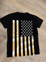 Herren T Shirt gr S Amerika Flagge schwarz Baumwolle Nordrhein-Westfalen - Greven Vorschau