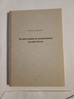 Dissertation: "D. große Parallele im Geschichtsdenken A. Herzens" Stuttgart - Stuttgart-West Vorschau