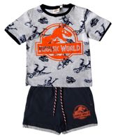 Jurassic World Set T-Shirt Shorts Dinosaurier Dino 116 Baden-Württemberg - Ostrach Vorschau