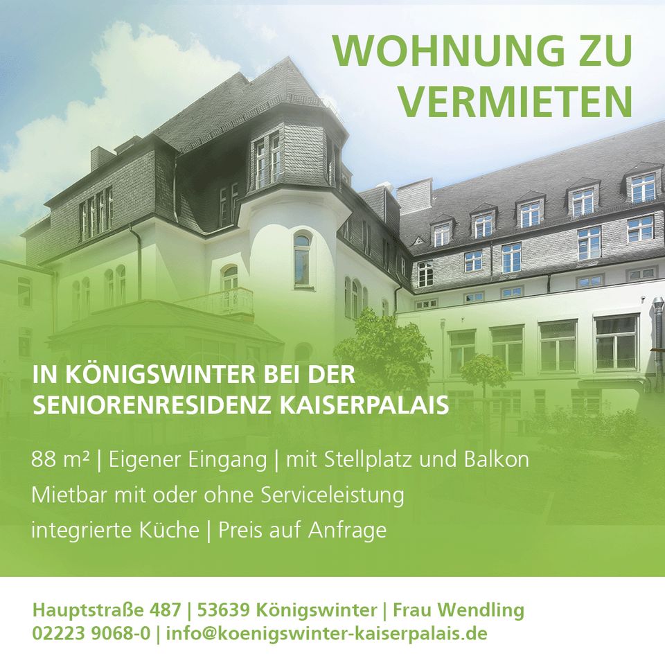 Wohnung zu vermieten in Königswinter in Königswinter