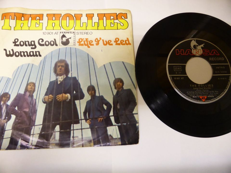 Schallplatte - The Hollies - Long cool Woman in Hamburg